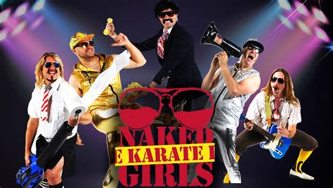 Naked Karate Girls, performing "Uptown Funk" by Bruno Mars